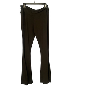 Satina Black Flared Leggings – XXL